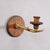 Rustic A Pair Great Black Forest Wall Sconces With Deer Antlers, Germany Ca. 1950 For Sale - Image 3 of 8