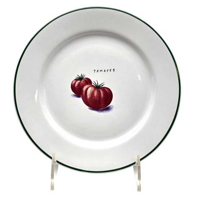 Ulster Ceramics Ireland “Jardin De France” 8-Inch Fruit Motif Plates — Set of 11 For Sale In San Francisco - Image 6 of 10