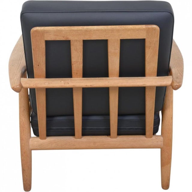 GE240 Cigar Chair in Oak by Hans J. Wegner, 1980s For Sale - Image 10 of 18