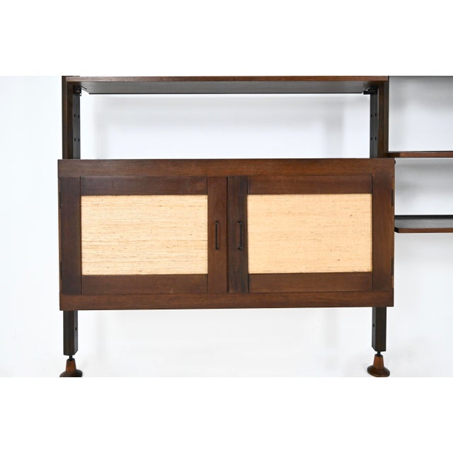 Wall Unit by Leonardo Fiori for Isa Bergamo, 1960s For Sale - Image 4 of 15