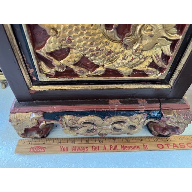Antique Chinese Gilded Jewelry Box For Sale - Image 15 of 17