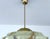 Gold Art Deco Pendant Light in Uranium Glass, 1930s For Sale - Image 8 of 18
