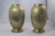 Metal Pair of Antique Chinese Etched Solid Brass Vases For Sale - Image 7 of 7