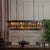 2020s Aloadecor Modern Linear Luxury Rectangular Fring Smoke Crystal Chandelier For Sale - Image 5 of 7