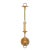 Transitional Currey & Company Nottaway Gold Wall Sconce For Sale - Image 3 of 5