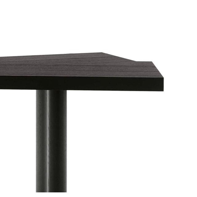 Wood Ventaglio Black Oak Work Table by Charlotte Perriand for Cassina For Sale - Image 7 of 11