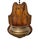 Rustic 1970s Ethan Allan Rare Rustic Italian Regency Wall Sconce Planter Shelf Pine Brass For Sale - Image 3 of 15
