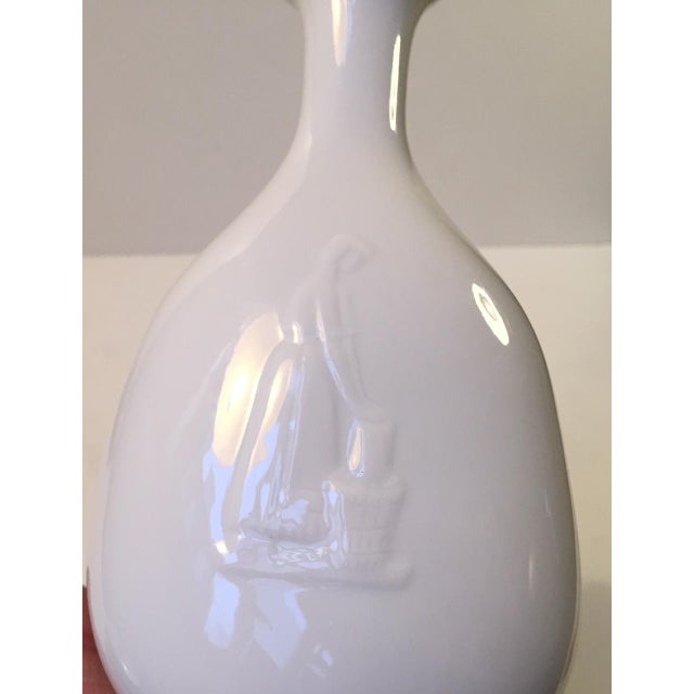 Mid-Century Modern Mid-Century Blanc de Chine Vase by Gunnar Nylund, 1954 For Sale - Image 3 of 9