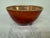 Contemporary Cohn-Stone Studios Amber Hand Blown Glass Bowl For Sale - Image 3 of 12