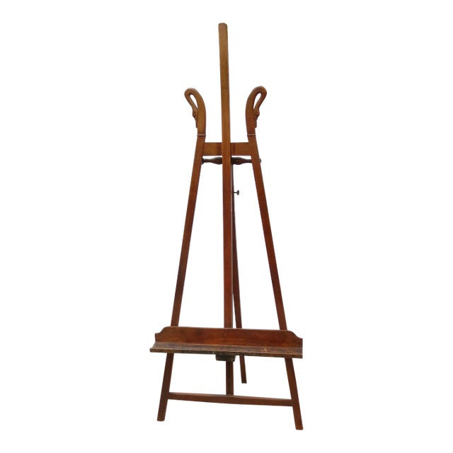 19th Century Wooden Artist Easel For Sale