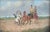 Charming antique oil painting of an equestrian scene. The medium is oil on board. British school. Circa late 19th century....