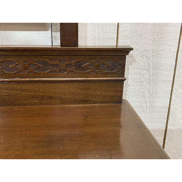 English Mahogany Dressing Table, Early 20th Century For Sale - Image 11 of 16