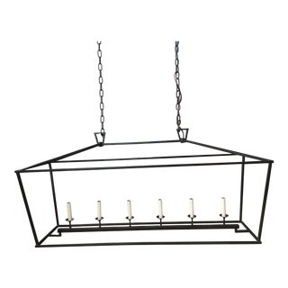 Circa Lighting Darla Linear Six Candle Pendant For Sale