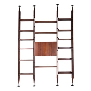 LB7 Three-Bay Bookcase by Franco Albini for Poggi, 1950 For Sale