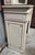 Louis XVI Style Fireplace with Overmantel in Lacquered Wood with Gilt Highlights For Sale - Image 3 of 8