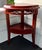 Traditional Bombay & Co. Triangle Corner Table With Drawer For Sale - Image 3 of 11