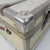 Silver Vintage Aluminum Clad Chest, 1950s For Sale - Image 8 of 18