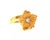 Carrera Y Carrera Diamond 18k Yellow Gold Flower Ring - Size 6.5 For Sale - Image 4 of 8