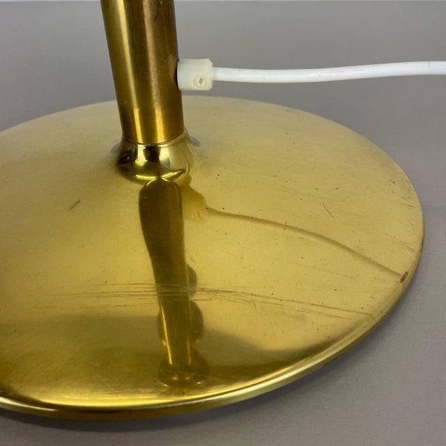Modernist Brass Table Light in the style of Gaetano Sciolari, Italy, 1970s For Sale - Image 17 of 18