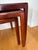 Wood 1960s Danish Rosewood Nesting Tables by Vejle Stole For Sale - Image 7 of 10