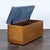 CB2 Cb2 Storage Bench With Upholstered Top For Sale - Image 4 of 11