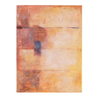 Midcentury Abstract Acrylic Painting For Sale