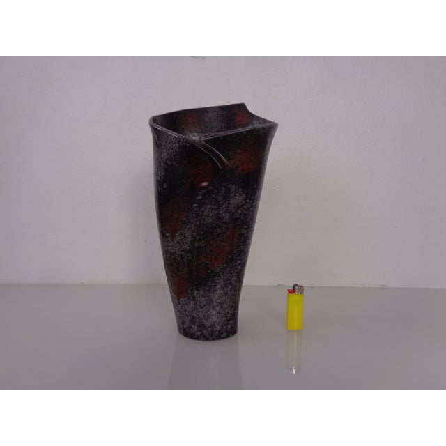1960s T 5 Studio Ceramic Vase from Ruscha, Germany, 1960s For Sale - Image 5 of 18