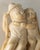 19th Century American Folk Art Alabaster Fragment Carving Boy & Girl on Swing For Sale - Image 4 of 10