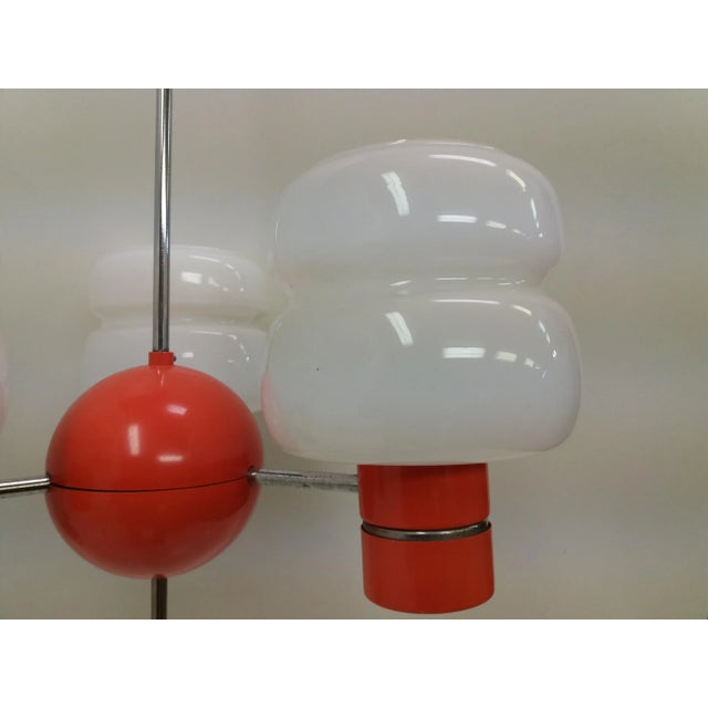 Chandelier by Josef Hurka for Napako, 1960s For Sale - Image 8 of 13