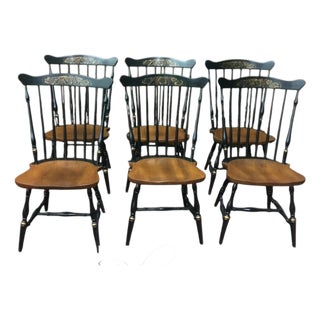 Vintage Windsor Chairs, Hitchcock Furniture, Dining Chairs For Sale