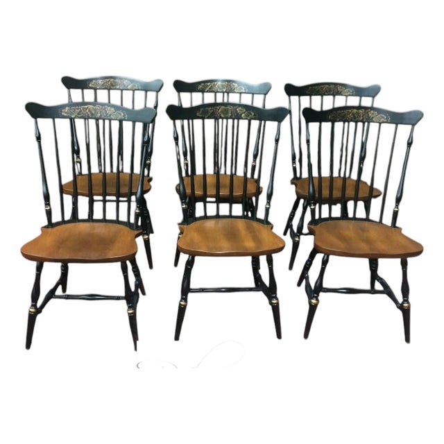 Vintage Windsor Chairs, Hitchcock Furniture, Dining Chairs For Sale