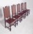 Brown Dining Chairs with Leather Seats and Backs, Set of 5 For Sale - Image 8 of 15