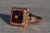 The Clatsop: Ladies Antique Rose Gold and Garnet Cocktail Ring For Sale In Philadelphia - Image 6 of 12