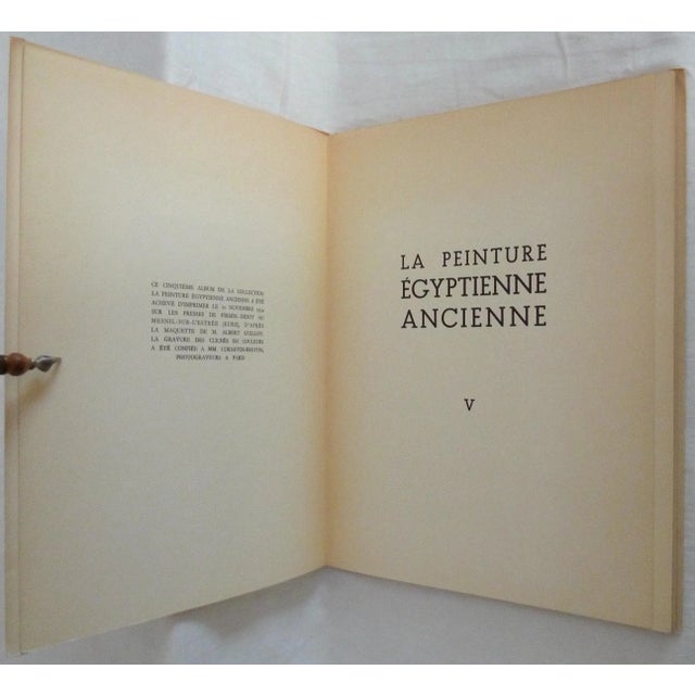 Illustration 1950s Decorative and Illustrated Book, Nina Davies Et Al.'s Art Et Archeologie - La Peinture Egyptienne Ancienne, Cinquieme Album For Sale - Image 3 of 13