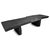 Contemporary Black Natural Edge Slab Organic Modern Bench/Coffee Table For Sale - Image 3 of 9