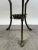 Wood French Empire Louis XV Style Winged Angels Bronze Inlaid Gueridon Pedestal Table For Sale - Image 7 of 14