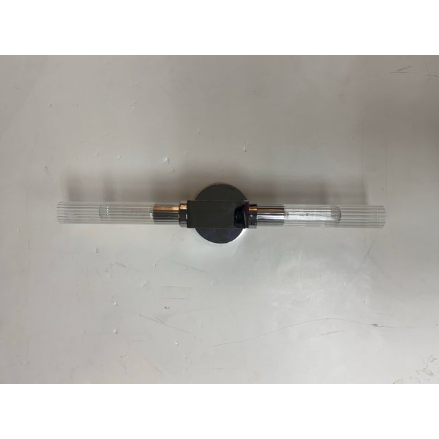 Traditional Jonathan Browning for Restoration Hardware Cannele Linear Sconce For Sale - Image 3 of 12