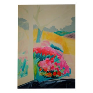 Claude Hemeret, Spring, Tulips in Bloom, Lithograph For Sale