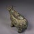 1960s Bronze Ox Ritual Vessel (Gong) With Green Patina - 5.9" Wide For Sale - Image 10 of 10