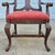 Mid 20th Century Mid-20th Century Vintage Lane Rustic Floral Paint Decorated Walnut Arm Chairs, a Pair For Sale - Image 5 of 18