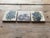 Italian Vintage Italian Olive & Garlic Travertine Stone Coasters, Set of 3 For Sale - Image 3 of 10