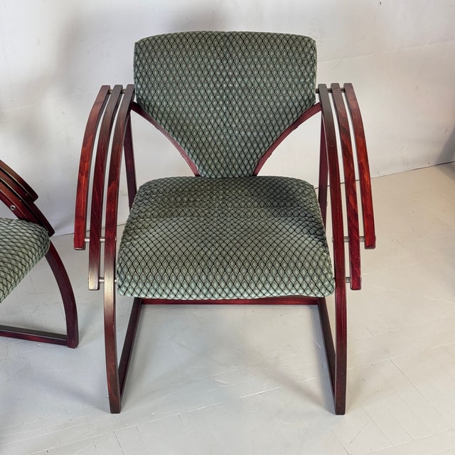 Glass Hungarian Postmodern Living Room Set, 1970s, Set of 4 For Sale - Image 7 of 18