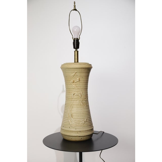 1970s Ceramic Table Lamp Bob Kinzie Affiliated Craftsmen For Sale - Image 16 of 18