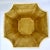 Vintage Hexagonal Brass Umbrella Stand — Tall Tapered Lacquered Brass For Sale - Image 10 of 10