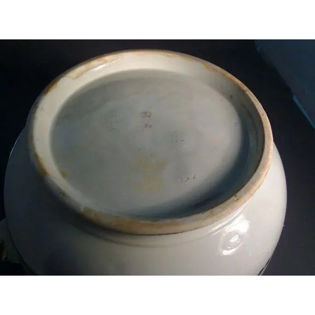 18th Century 18th Century Derby Porcelain Cachepot Planter Urn For Sale - Image 5 of 8