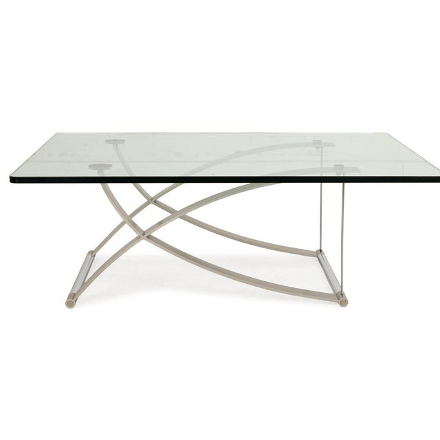 1150 Glass Coffee Table Silver from Rolf Benz For Sale - Image 12 of 15