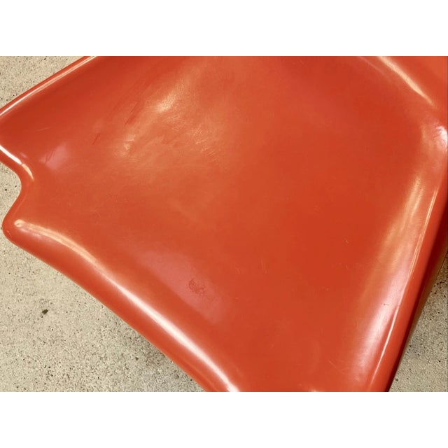 German Stackable Fiberglass Ba 1171 Side Chair by Helmut Bätzner for Bofinger, 1960s For Sale - Image 9 of 14