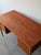 Brown Vintage Danish Desk in Teak, 1960s For Sale - Image 8 of 9