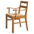 Armchair in Wood and Rush from Oscar Degeyter, Belgium, 1942 For Sale - Image 13 of 13