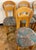 Set of 5 Pine Dining Chairs, Manner of Ranier Daumiller For Sale - Image 13 of 17